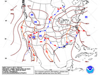 Final Day 3 Fronts and Pressures for the CONUS
